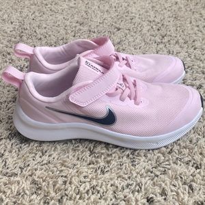 Pink Nike shoes